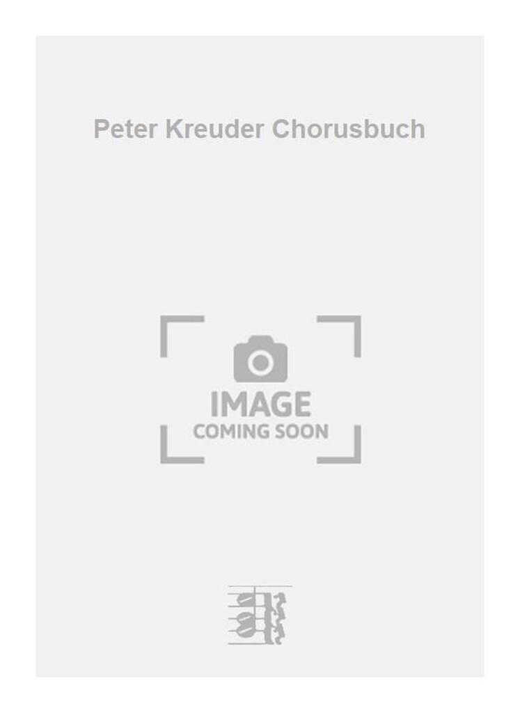 Peter Kreuder Chorusbuch